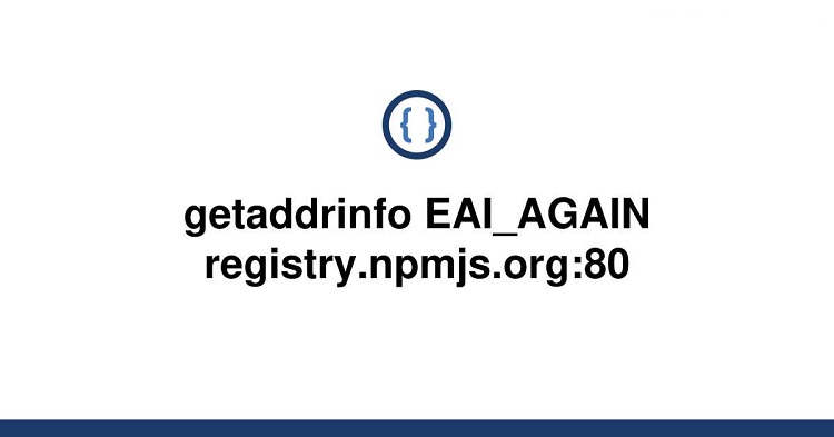 如何解決Node.js EAI_AGAIN錯誤