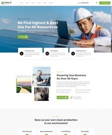 HTML5風能新能源公司網(wǎng)站模板