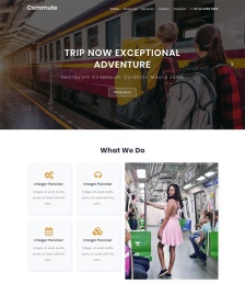 個人旅行愛好者網(wǎng)站模板