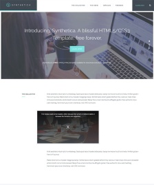 淺綠色網(wǎng)站建設(shè)公司HTML5模板