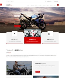 摩托車改裝車行網(wǎng)站模板