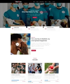 公益醫(yī)療服務組織HTML5網(wǎng)站模板