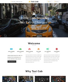 滴滴出租車公司網(wǎng)站模板