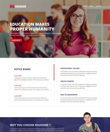 教育機(jī)構(gòu)學(xué)校HTML5模板