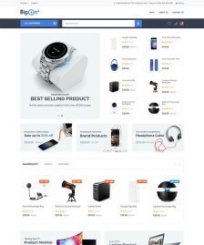 手機電腦商城HTML5模板