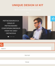 專業(yè)設(shè)計(jì)HTML5手機(jī)UI套件