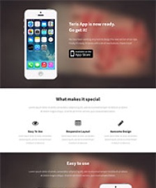 App Store開(kāi)發(fā)者單頁(yè)模板