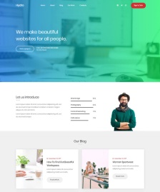 創(chuàng)意禮品店HTML5模板