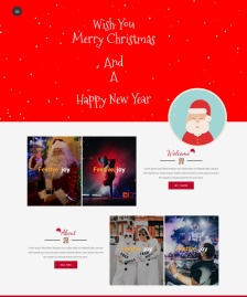 2017年圣誕專題網(wǎng)站模板