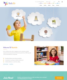 小孩子用品電商CSS3模板
