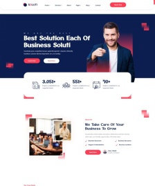 B2C商業(yè)方案策劃公司網(wǎng)站模板