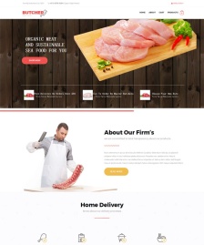 肉制品銷售企業(yè)網(wǎng)站模板