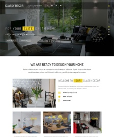 高品質(zhì)裝飾公司HTML5模板