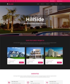 房地產(chǎn)建筑HTML5模板