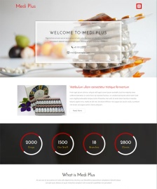 醫(yī)藥公司Bootstrap模板