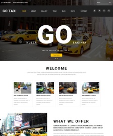 TAXI出租車公司網(wǎng)頁(yè)模板