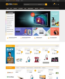 適合大型電子商務html5模板