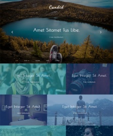 寬屏大氣旅游HTML模板