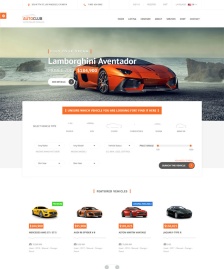 豪車經(jīng)銷商HTML5模板