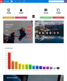 Admin管理面板HTML5模板