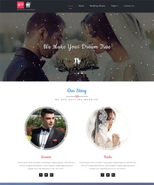 婚慶婚嫁企業(yè)網(wǎng)站模板