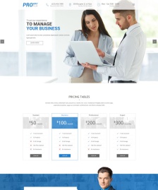 響應(yīng)式Bootstrap企業(yè)模板