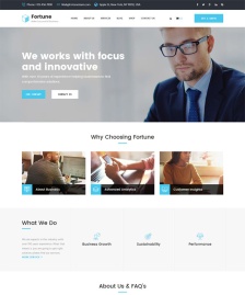 商業(yè)保險公司HTML5模板