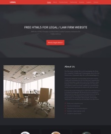 酷黑大氣單頁(yè)HTML5模板