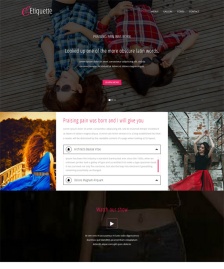 女性時(shí)尚服裝展示模板下載