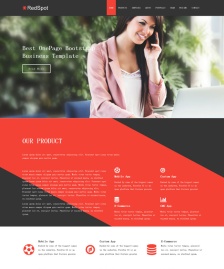 HTML5商業(yè)大氣網(wǎng)站模板