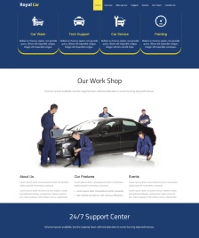 汽車維修服務(wù)公司網(wǎng)站模板