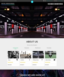 機械設備制造公司網(wǎng)站模板