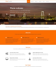 HTML5高端時(shí)尚大氣網(wǎng)站模板