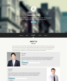 企業(yè)團(tuán)隊(duì)展示網(wǎng)站模板