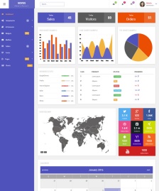 基于bootstrap后臺管理模板