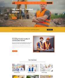 HTML5建筑施工服務(wù)公司網(wǎng)站模板