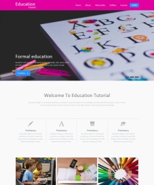 少兒美術(shù)培訓班html5模板