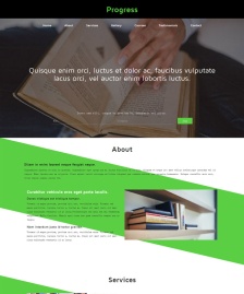 勵(lì)志圖書館html5網(wǎng)站模板