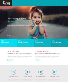 兒童樂園HTML5模板下載