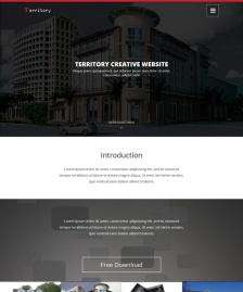 建筑工程企業(yè)html5模板