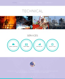 施工建設(shè)企業(yè)網(wǎng)站模板