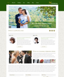 婚紗攝影企業(yè)網(wǎng)站模板