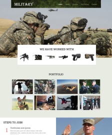 軍事拓展訓(xùn)練公司網(wǎng)站模板