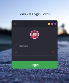 Mac蘋果CSS用戶登錄模板