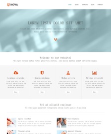 商務(wù)咨詢公司bootstrap模板