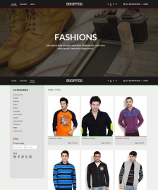 外貿(mào)服裝公司網(wǎng)站模板
