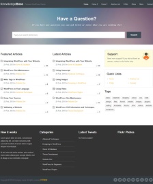 知識(shí)問答技術(shù)html5模板