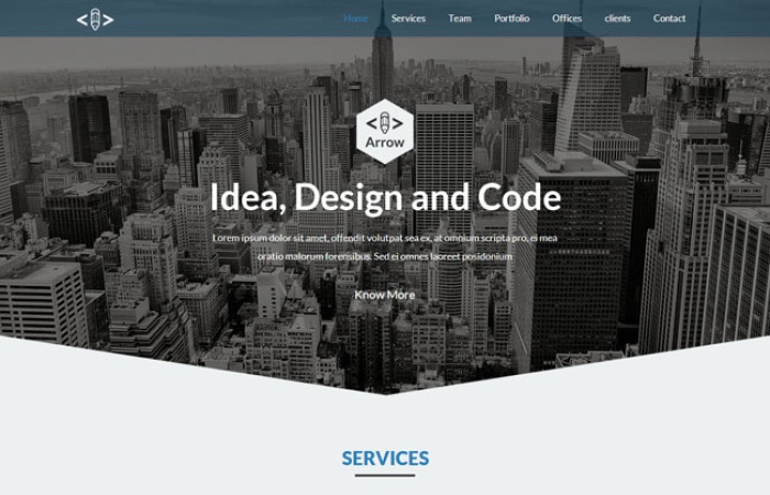 城市規(guī)劃建設HTML5模板-Toy模板網(wǎng)編號1004