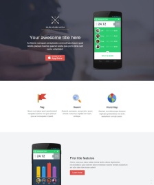 bootstrap3單頁模版