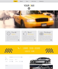 Taxi出租車公司網(wǎng)站模板
